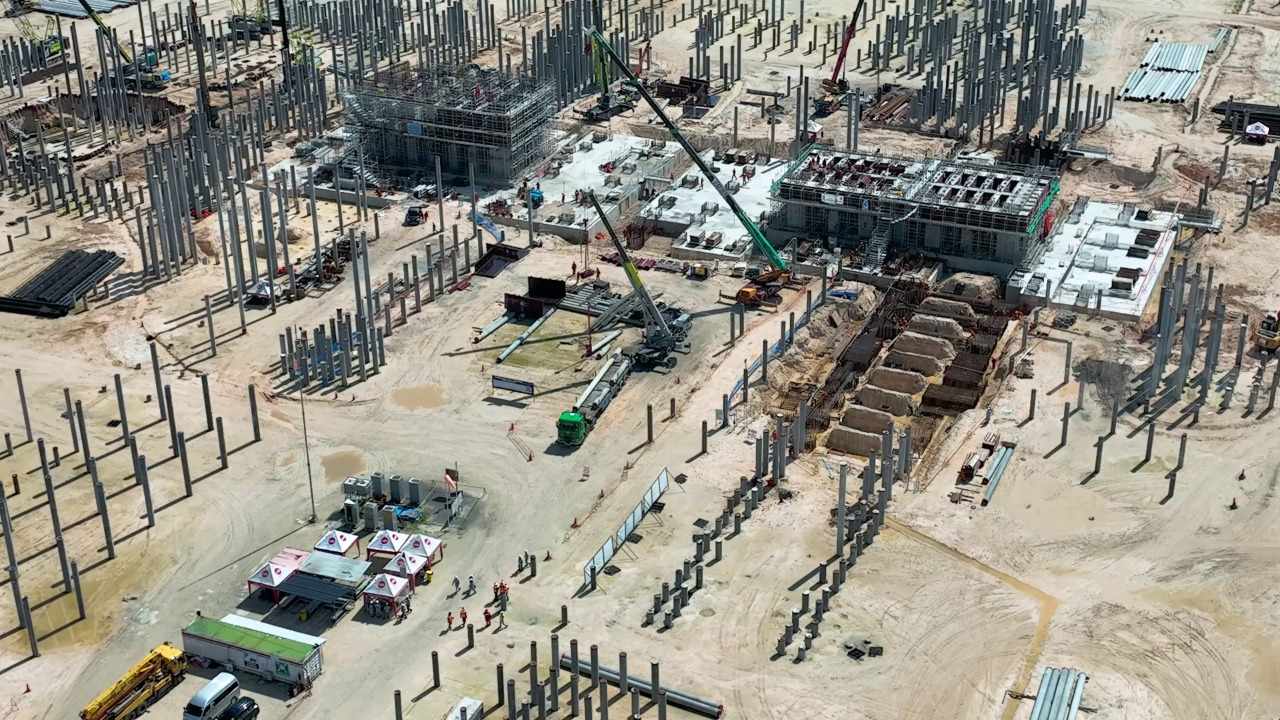 (Foto: Salah satu proyek strategis milik ESDM/doc)
