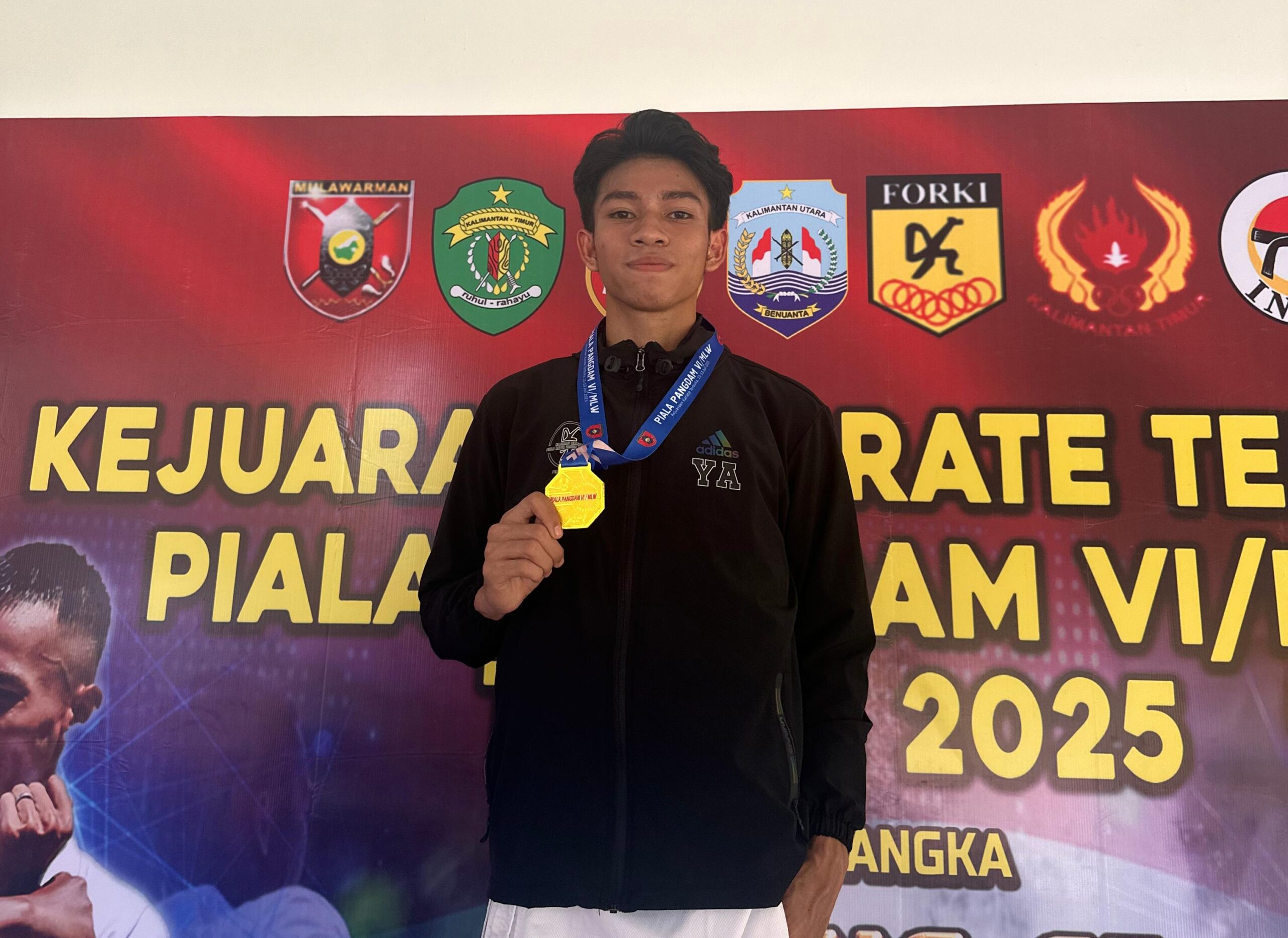 Atlet Karate asal Samarinda, Muhammad Akbar Yusuf/doc)