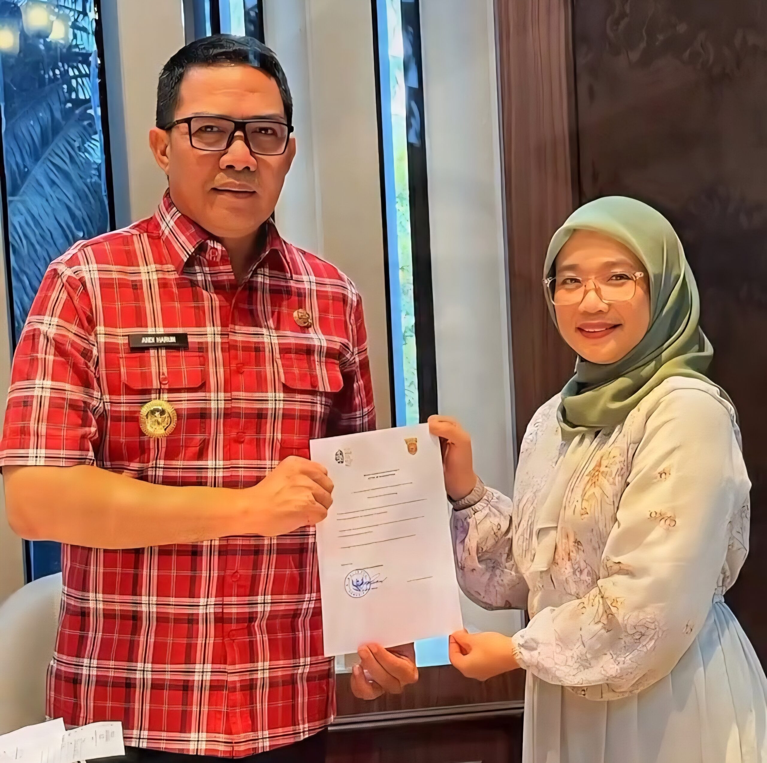 (Foto: Walikota Samarinda, Andi Harun usai menandatangani kerjasama MUFPP/doc)