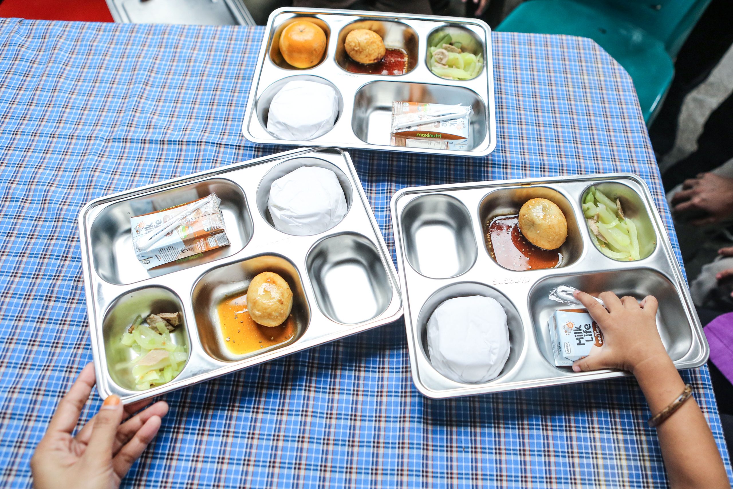 (Foto: Illustrasi pembagian Makan Bergizi Gratis (MBG)/doc)