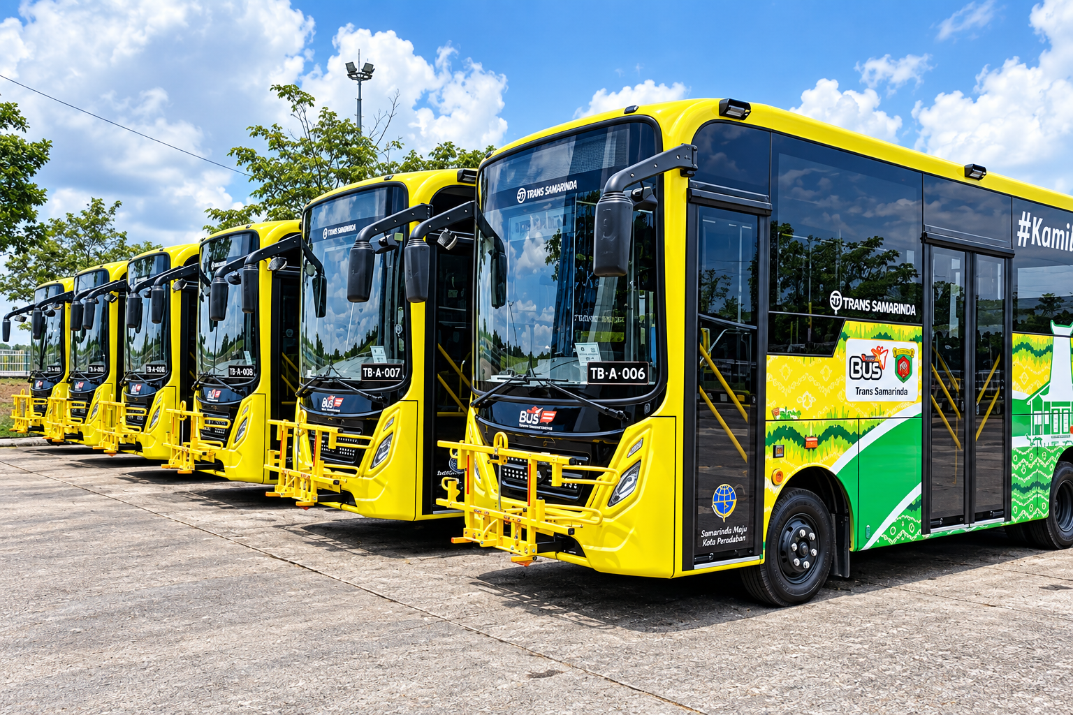 (Foto: Bus BTS yang akan diharapkan beroperasi di kota Samarinda pada tahun2027/doc)