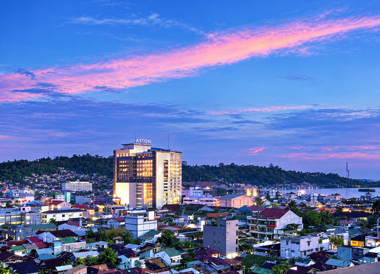 (Foto: Tampak salah satu mewah di kota Samarinda/doc)